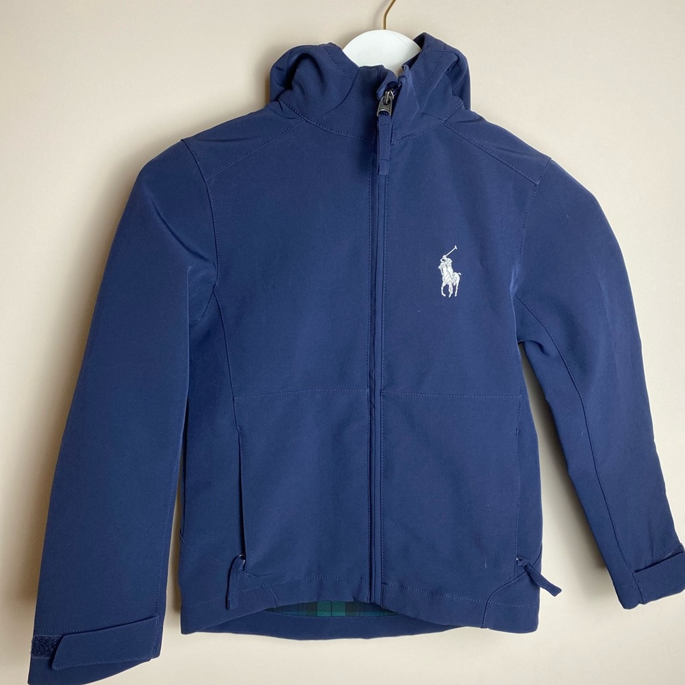 Ralph Lauren Rain Jacket Boys Wrinkle Free Size 7